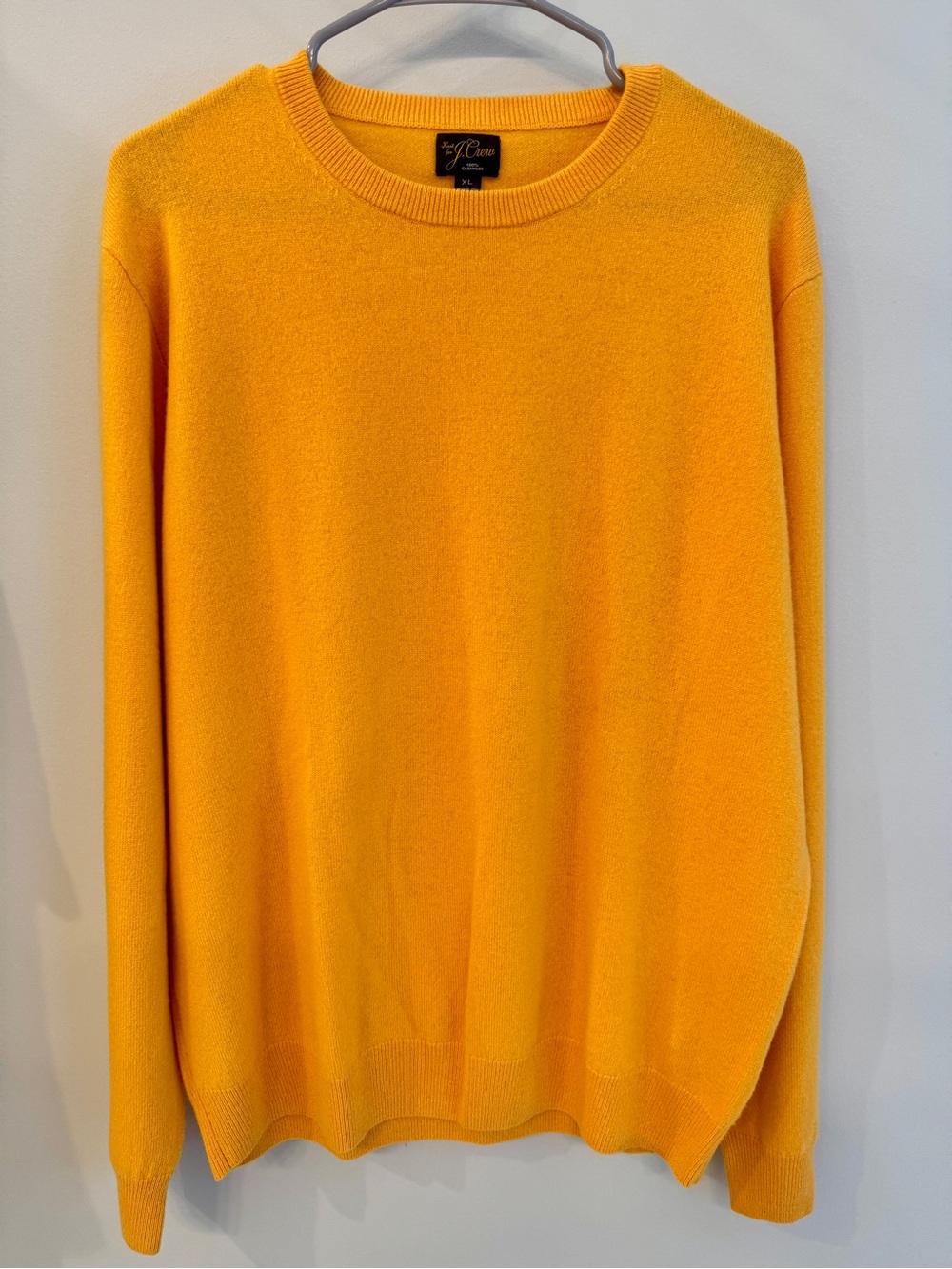 Lot of 2 Cashmere Sweaters. J. Crew XL and David Cremieux Large.
